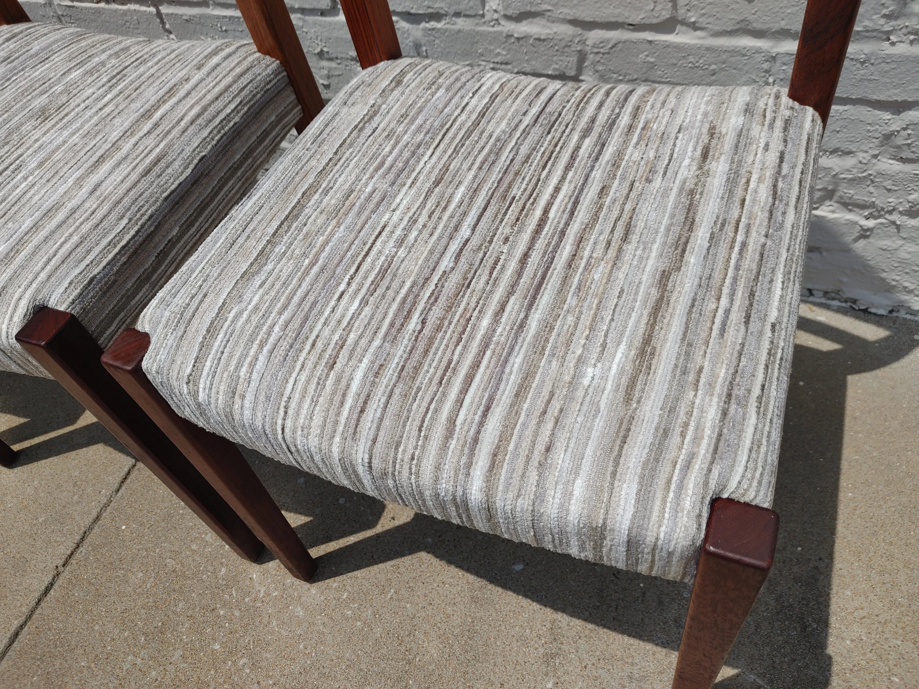 Mid Century Modern Teak Dining Chairs