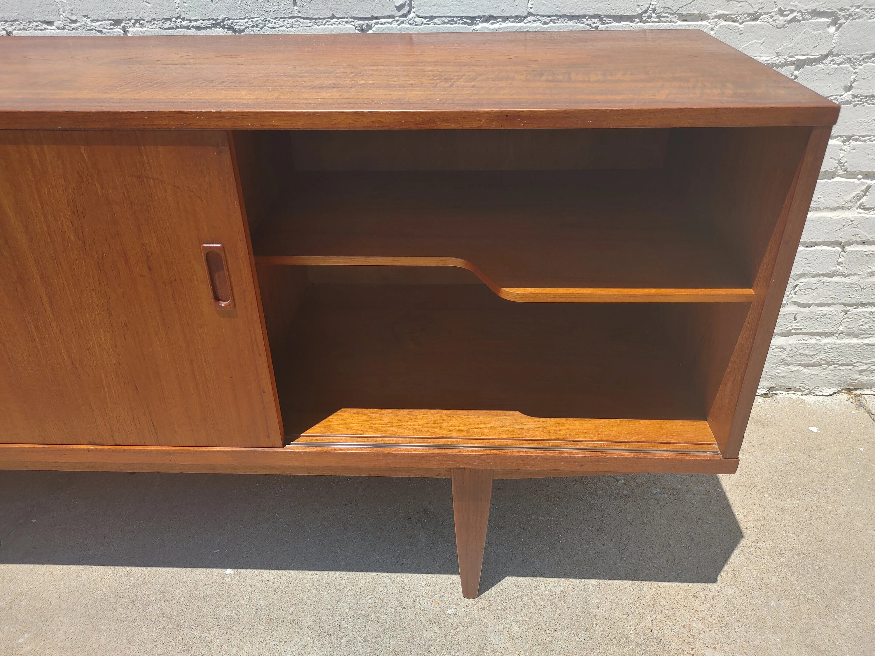 Mid Century Danish Modern Teak Sideboard