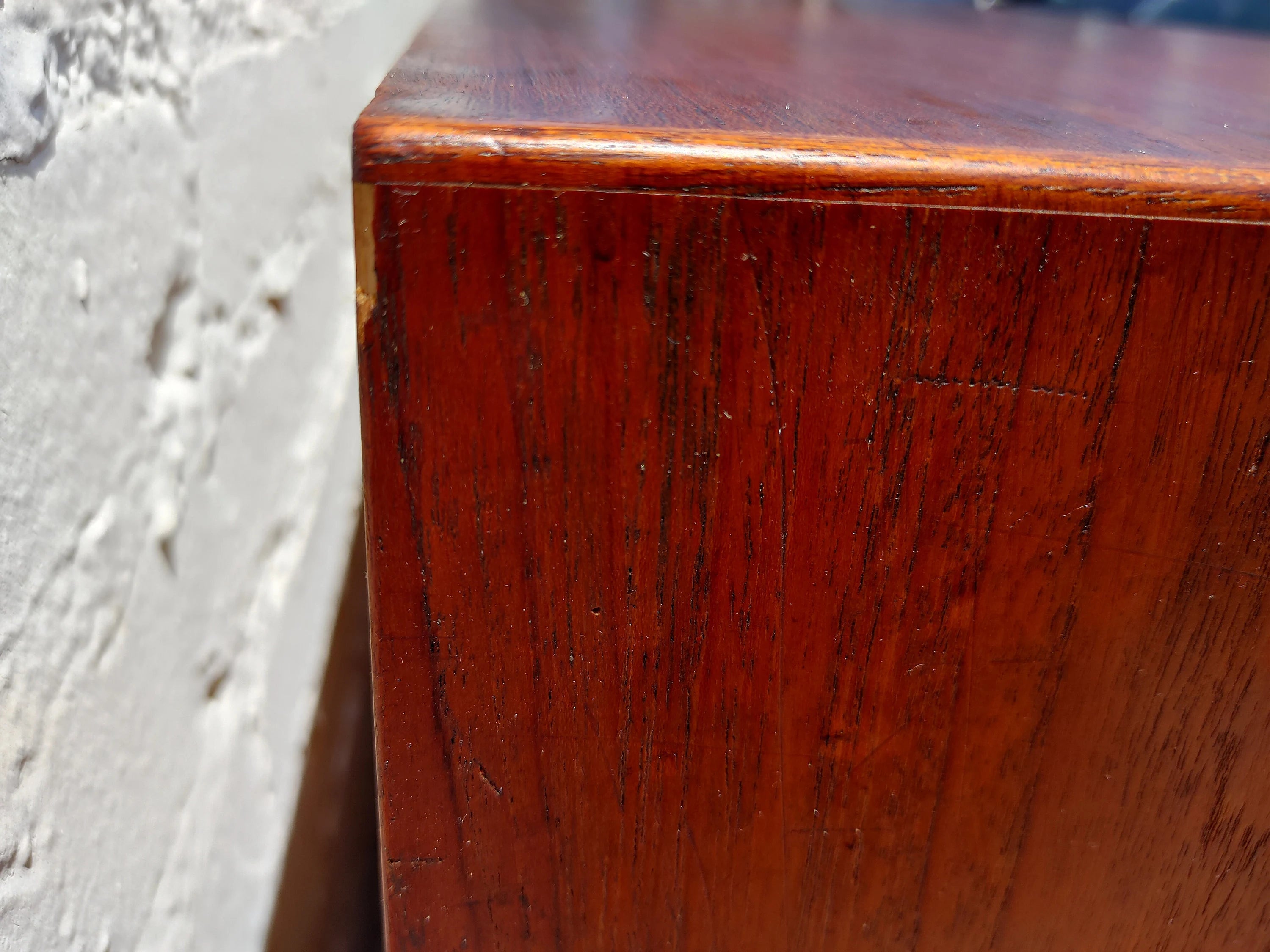 Mid Century Italian Modern Rosewood Cabinet