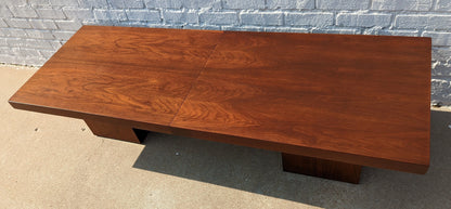 Mid Century Modern Brown Saltman Extendable Coffee