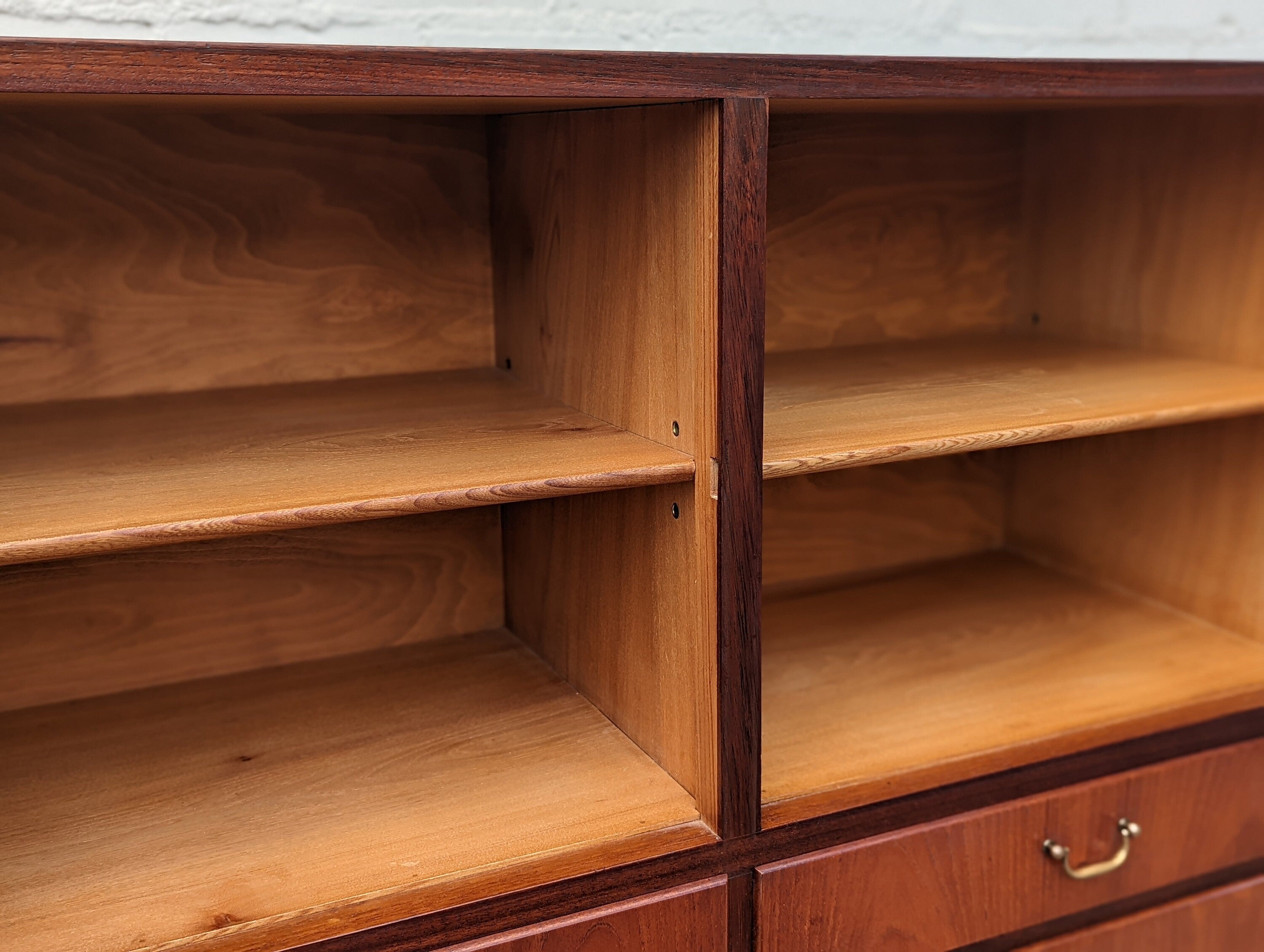 Mid Century Danish Modern Teak Tall Cabinet