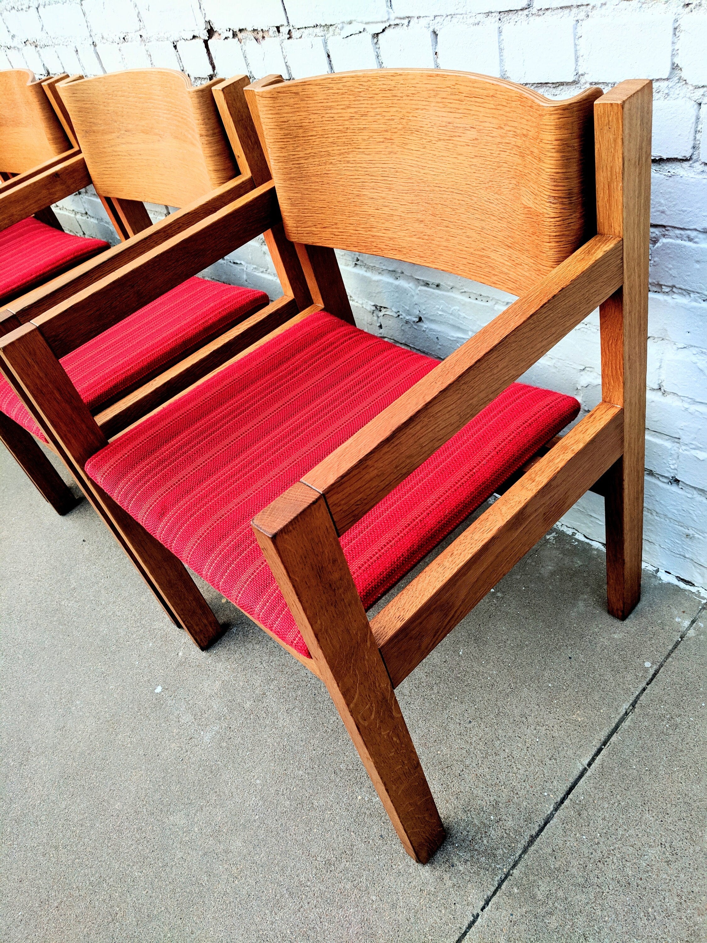 Mid Century Modern Harvey Probber Bentwood Chairs