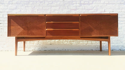 Mid Century English Modern Teak Sideboard by McIntosh