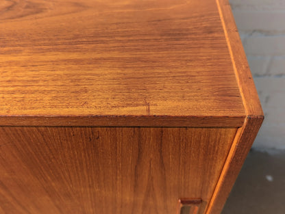 Mid Century Danish Modern Teak Cocktail Cabinet