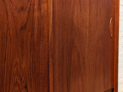 Mid Century Danish Modern Teak Cocktail Cabinet