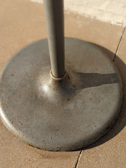 Modern Steel and Vinyl Tall Barstools