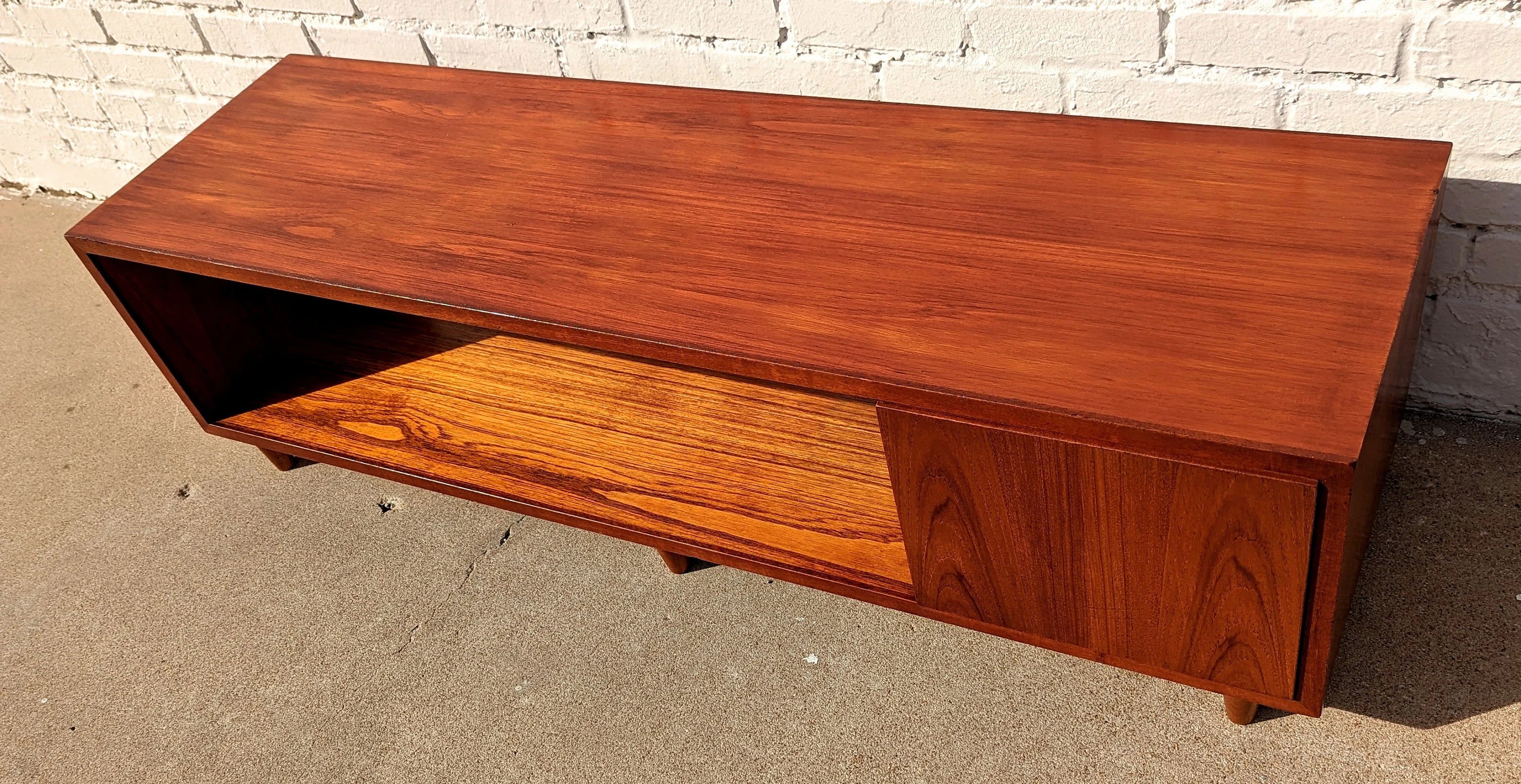 Mid Century Modern Walnut Coffee Table