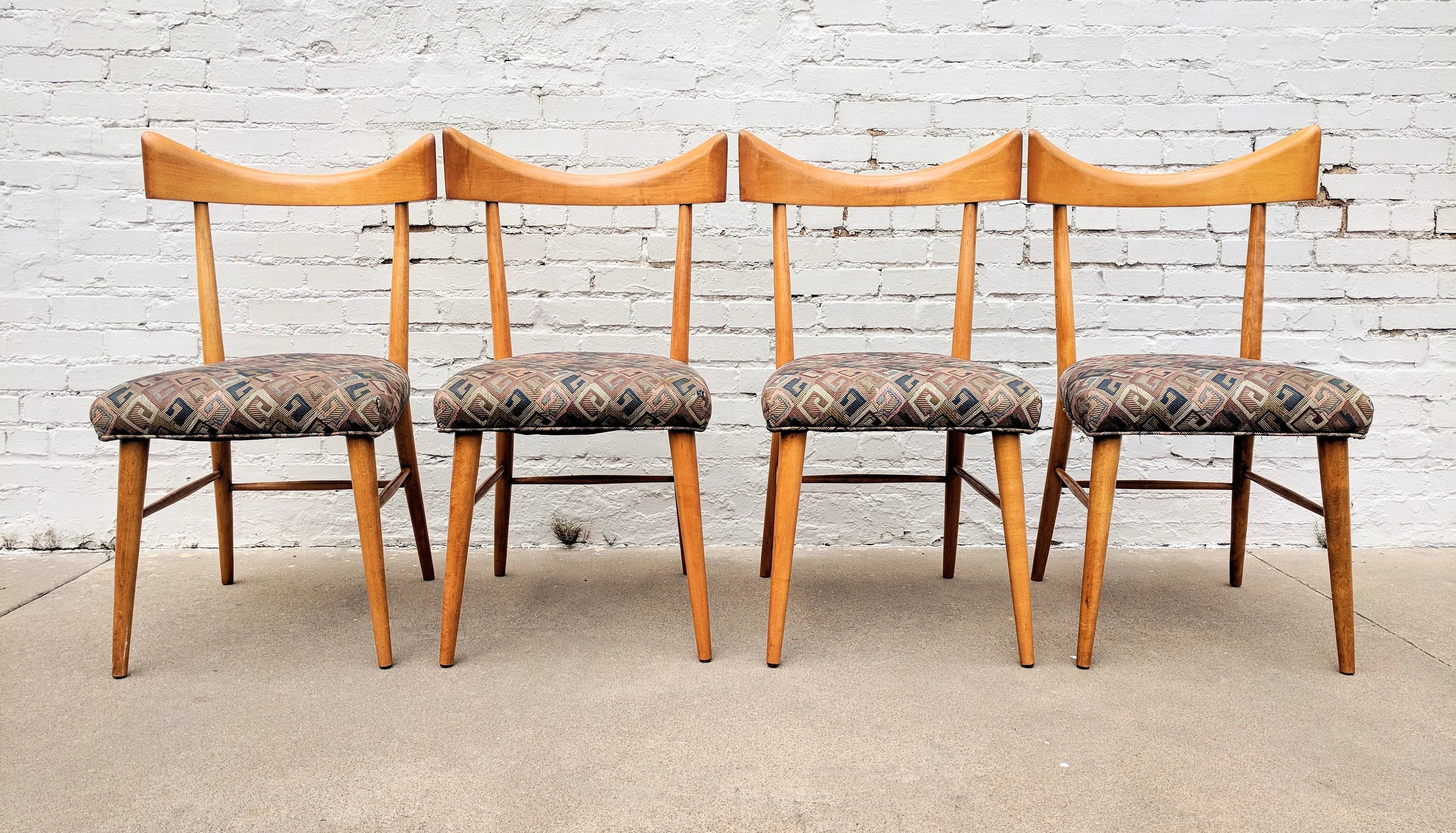 Mid Century Modern Paul McCobb Table and Bowtie Chairs