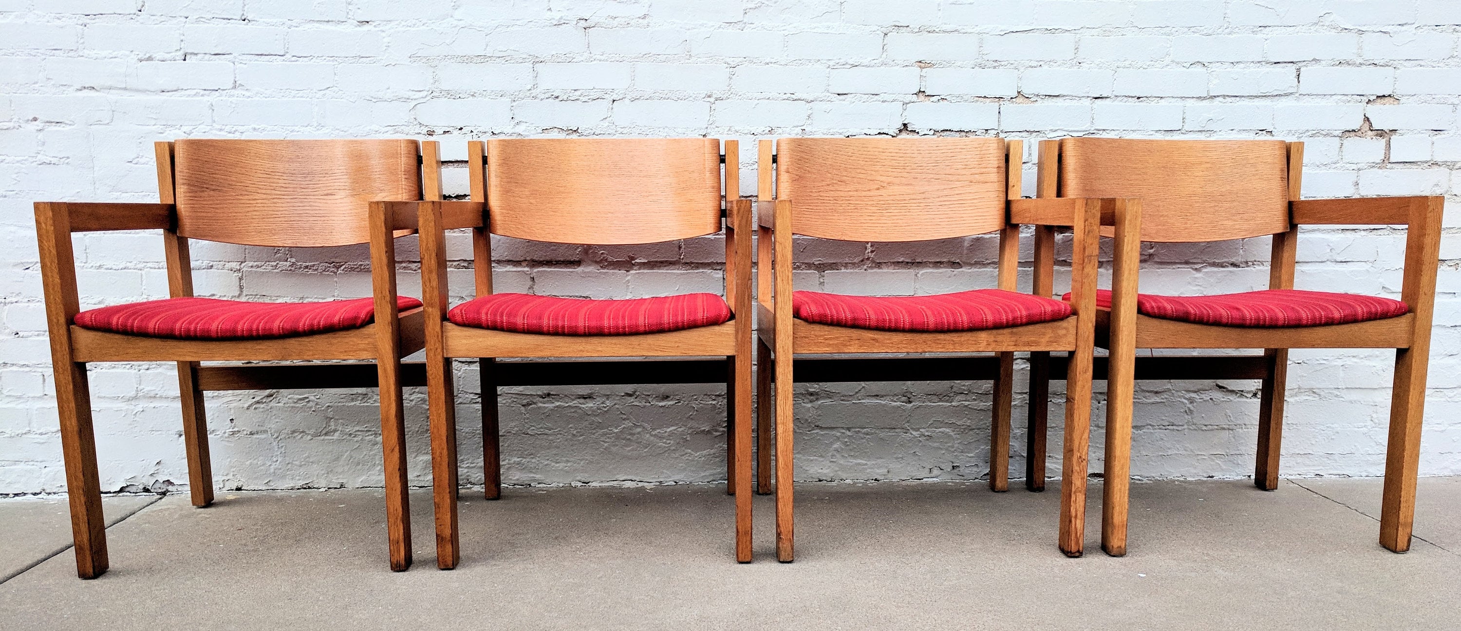 Mid Century Modern Harvey Probber Bentwood Chairs