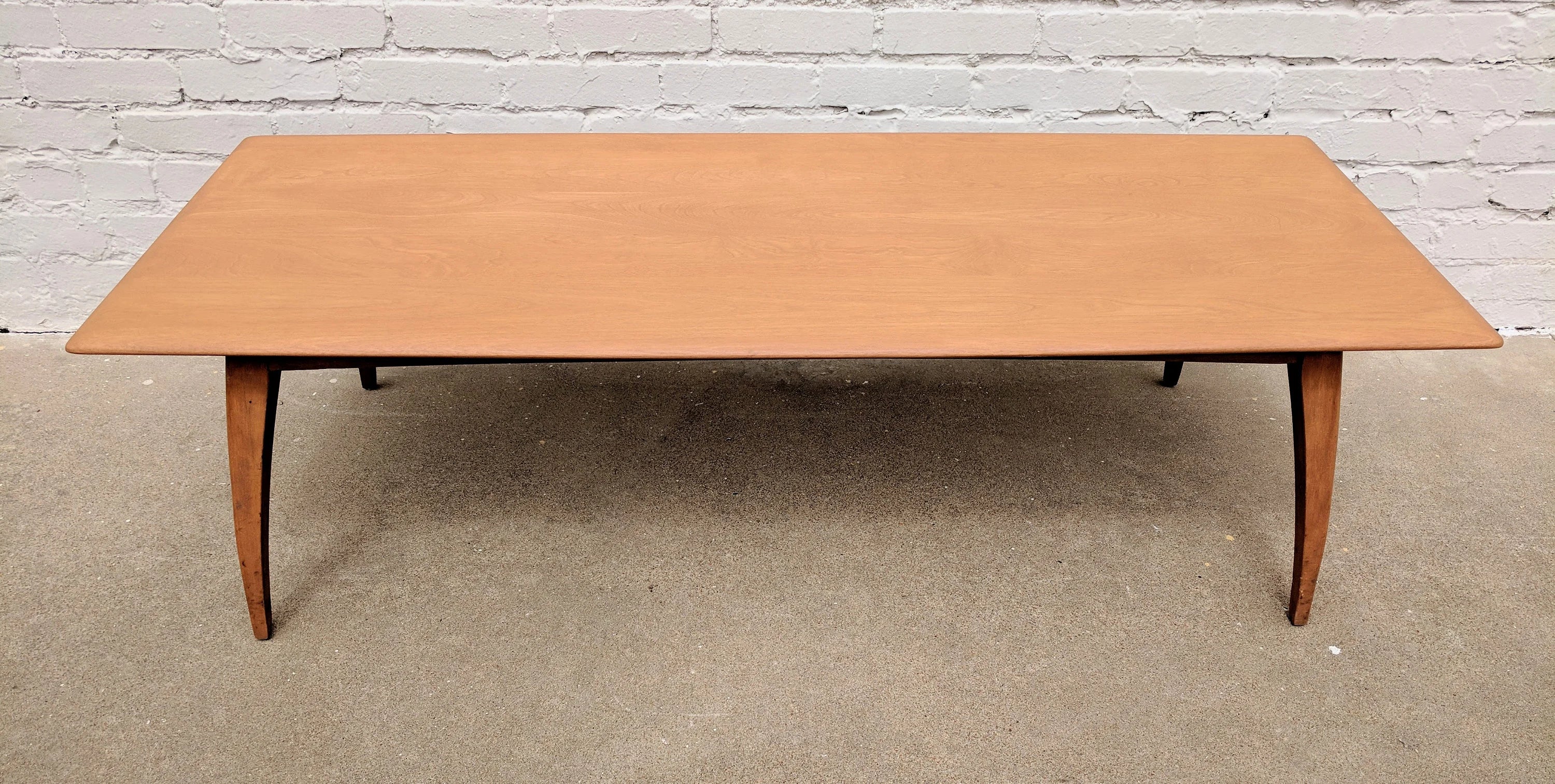 Mid Century Modern Heywood Wakefield Solid Birch Coffee Table