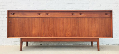 Mid Century English Modern Teak Sideboard