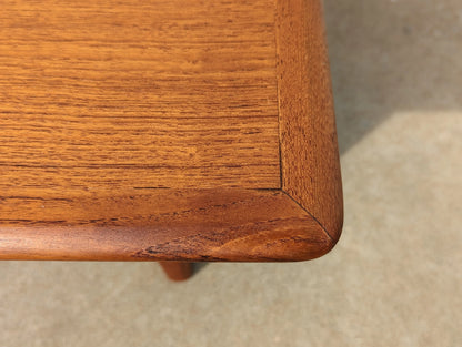Mid Century Danish Modern Teak Coffee Table by Trioh
