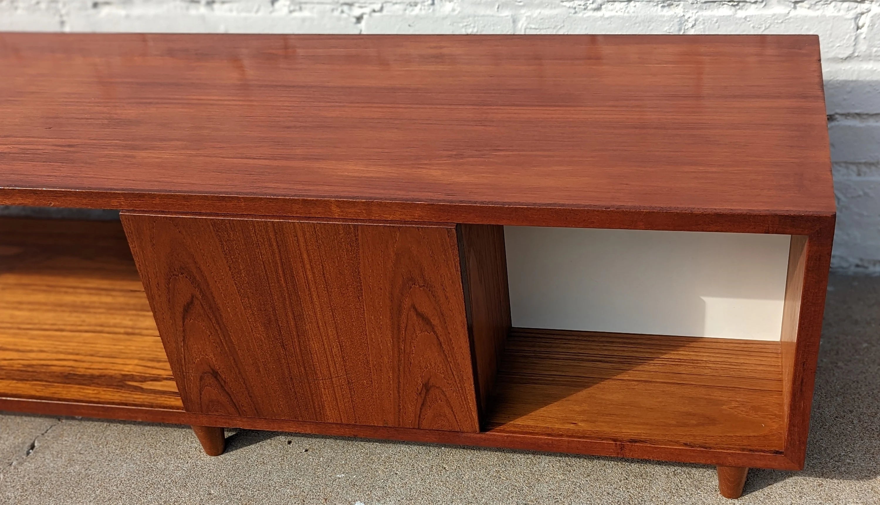 Mid Century Modern Walnut Coffee Table