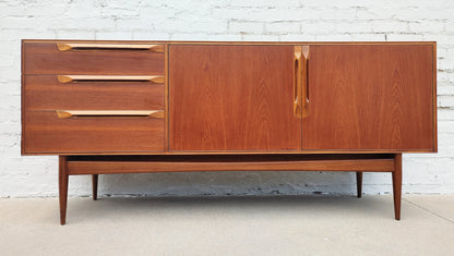Mid Century Modern Danish Inspired Teak Credenza
