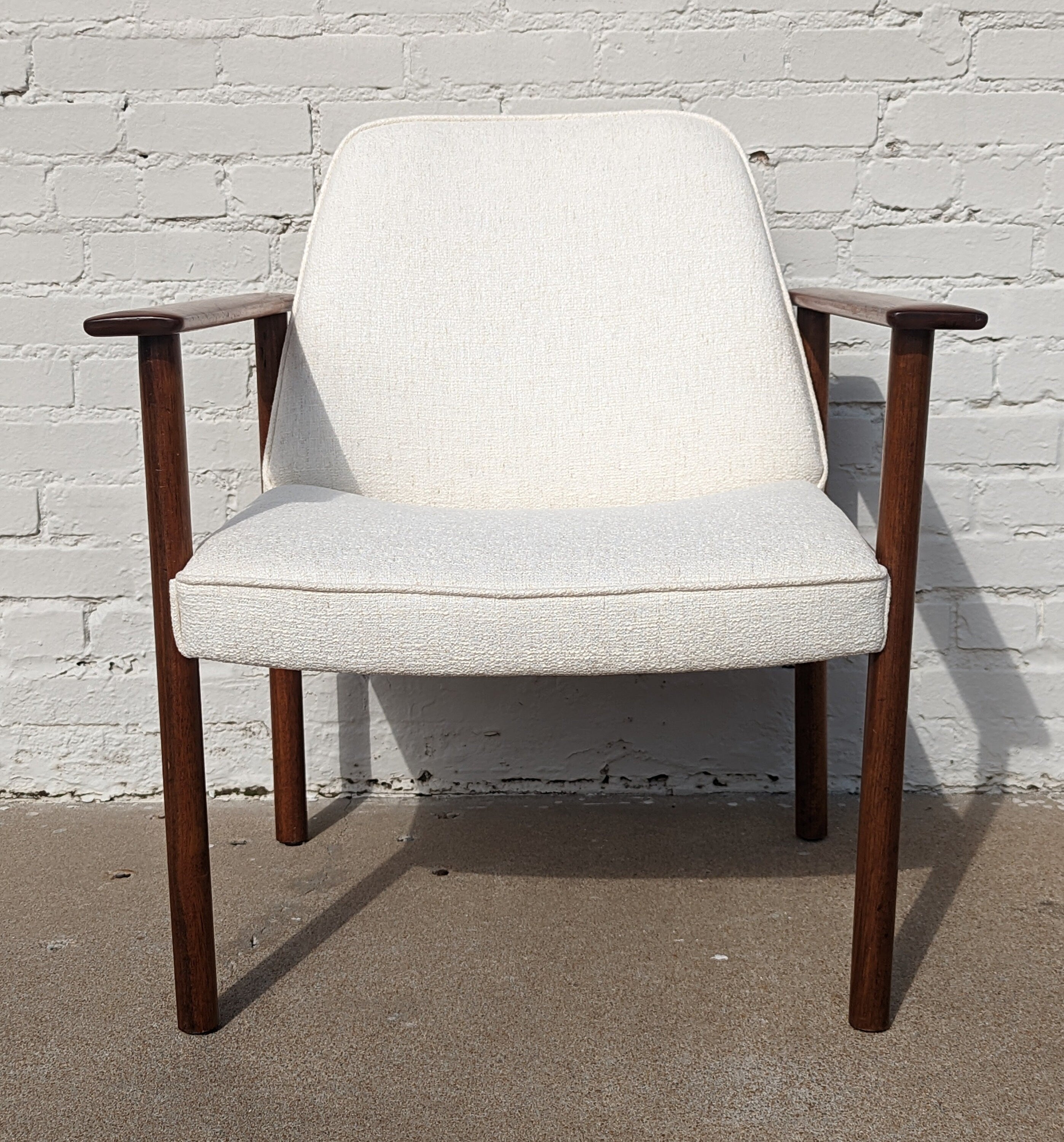 Mid Century Danish Modern Dokka Mobler Side Chair