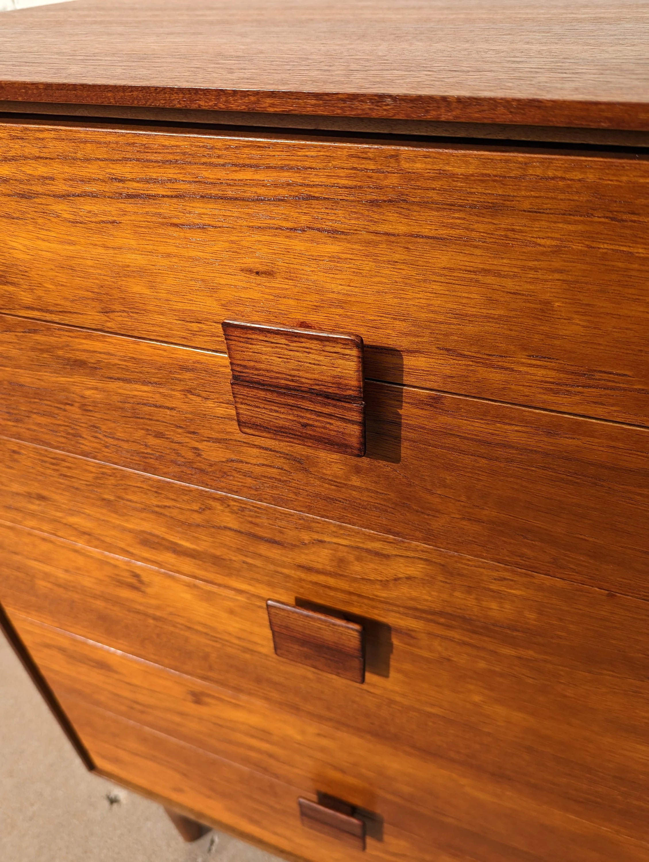 Mid Century Danish Modern Sideboard by Kurt Ostervig for KP Mobler