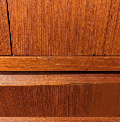 Mid Century Danish Modern Teak Cocktail Cabinet