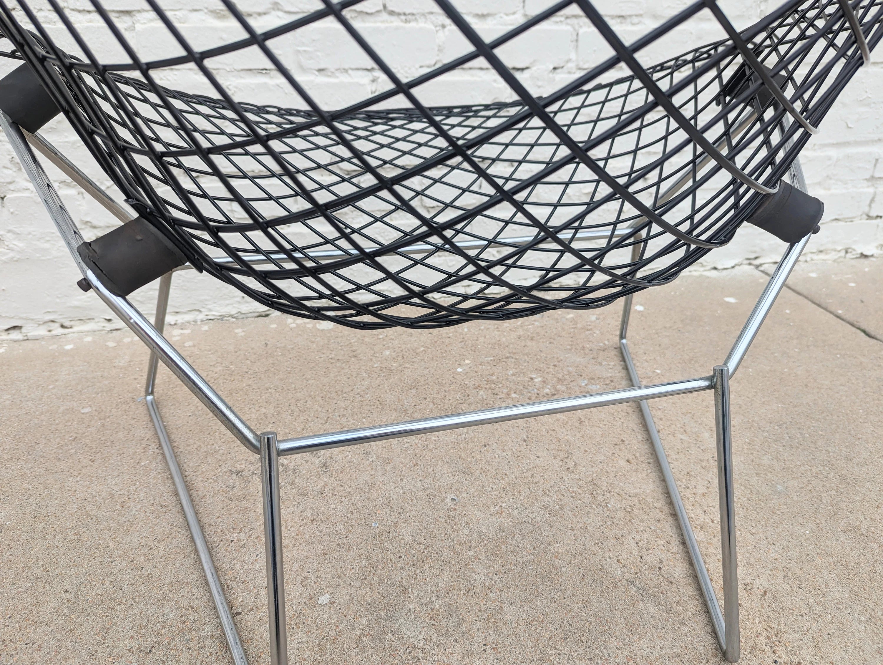 Mid Century Modern Bertoia Large Diamond Chairs