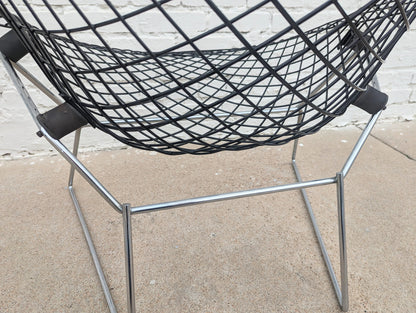 Mid Century Modern Bertoia Large Diamond Chairs