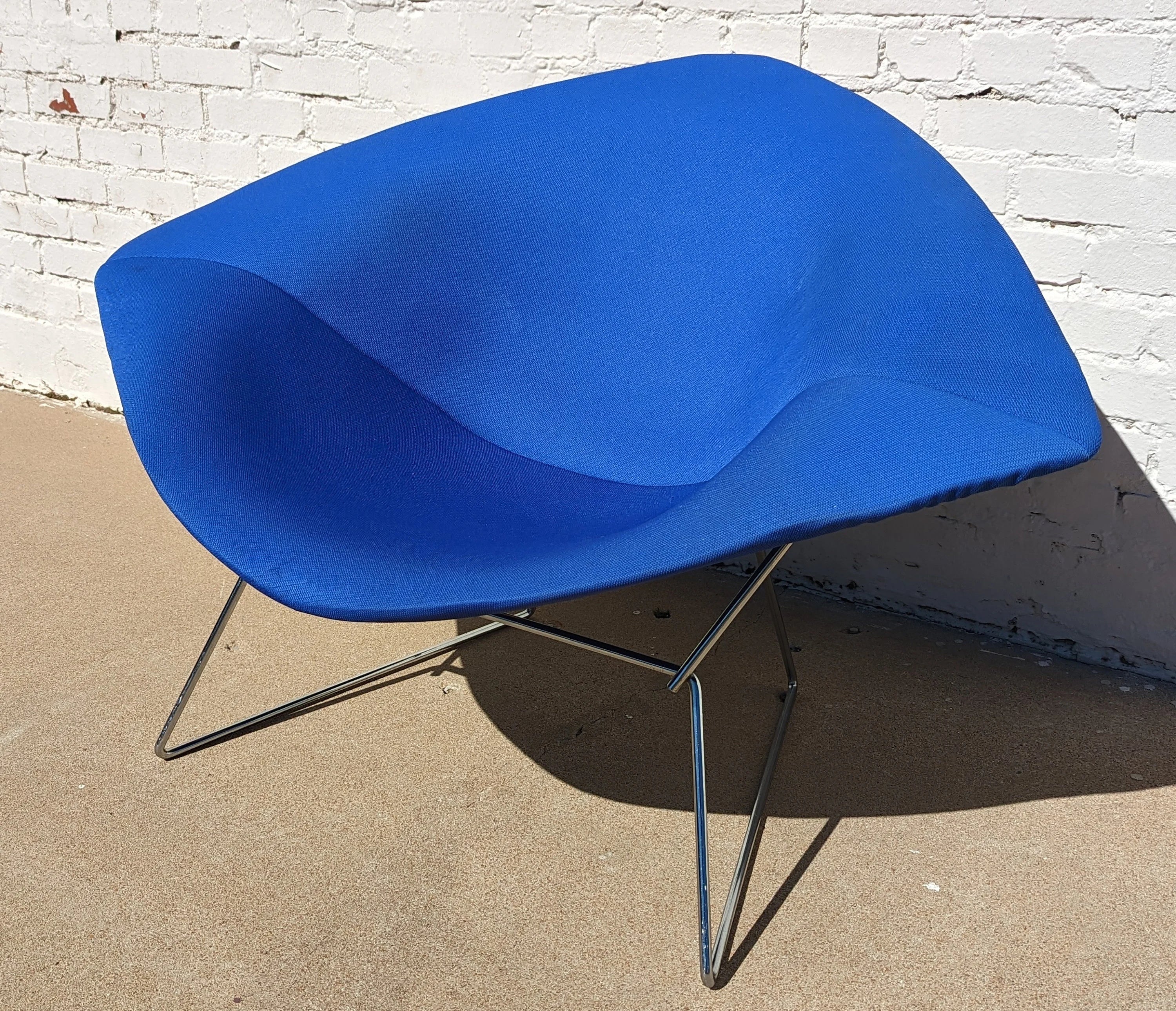 Mid Century Modern Bertoia Large Diamond Chairs