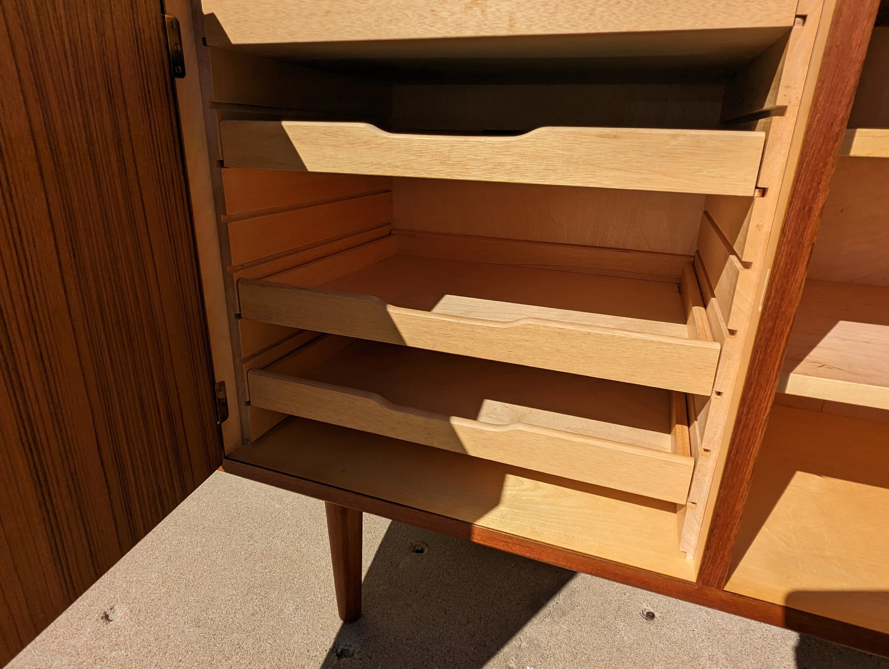 Mid Century Danish Modern Teak Cabinet