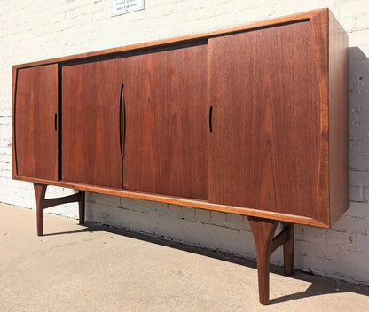 Mid Century Danish Modern Cocktail Cabinet for Bruno Hansen