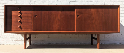 Mid Century Danish Modern Sideboard by Kurt Ostervig for KP Mobler