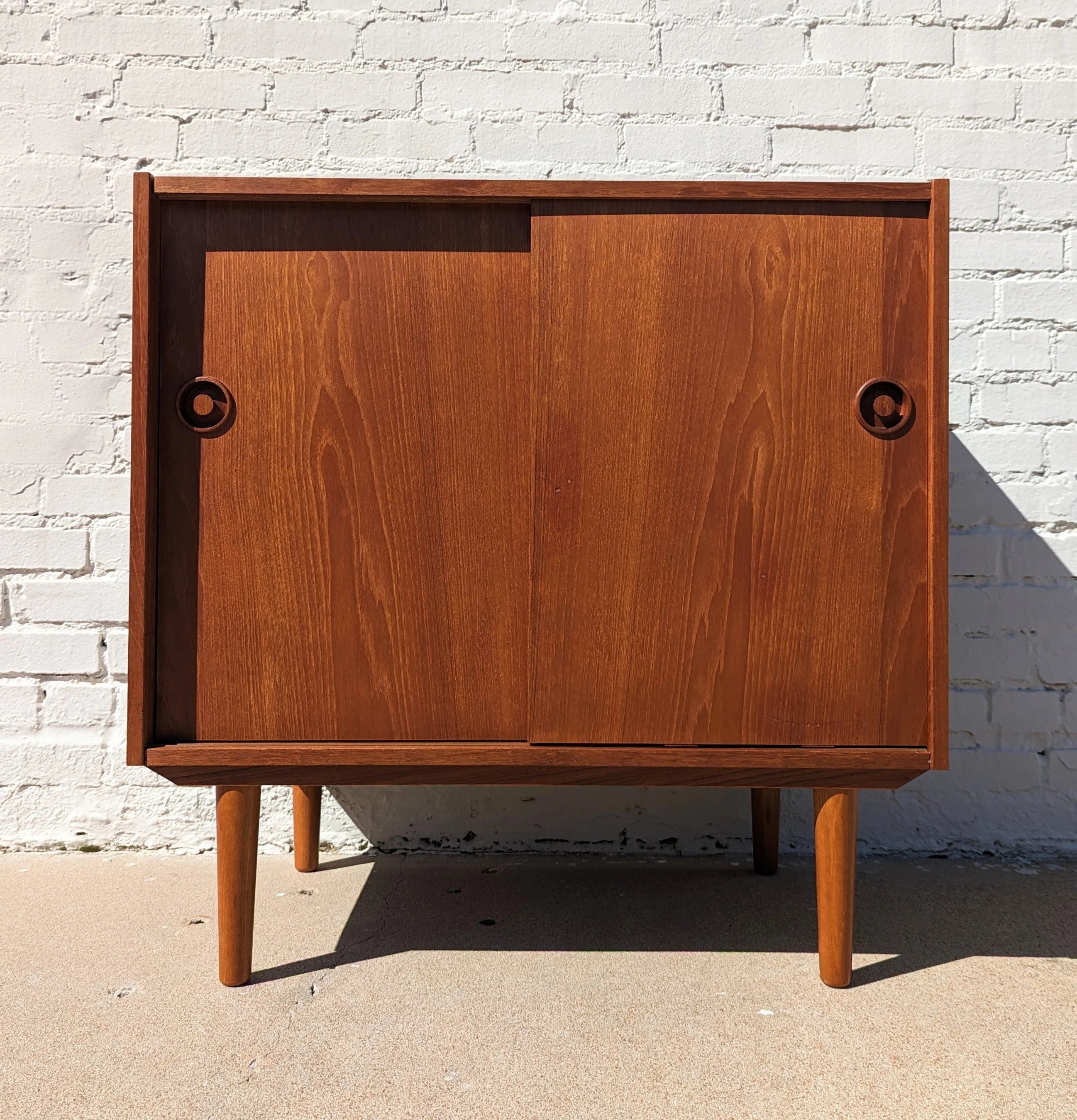 Mid Century Danish Modern Teak Cabinet