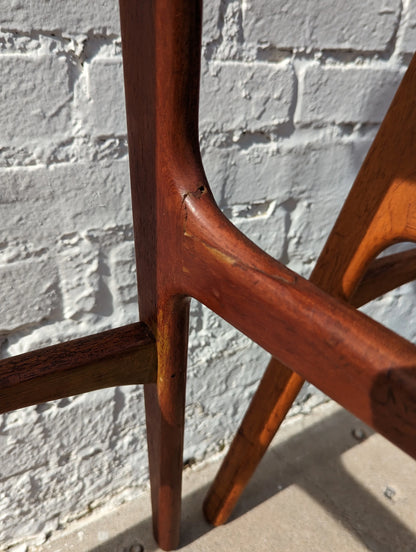 Mid Century Danish Modern Eric Buch Teak Barstools