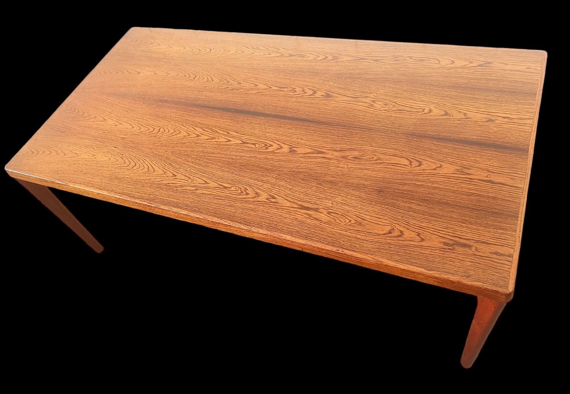 Mid Century Danish Modern Teak Coffee Table by Velje Stole