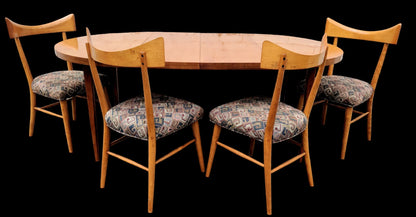 Mid Century Modern Paul McCobb Table and Bowtie Chairs