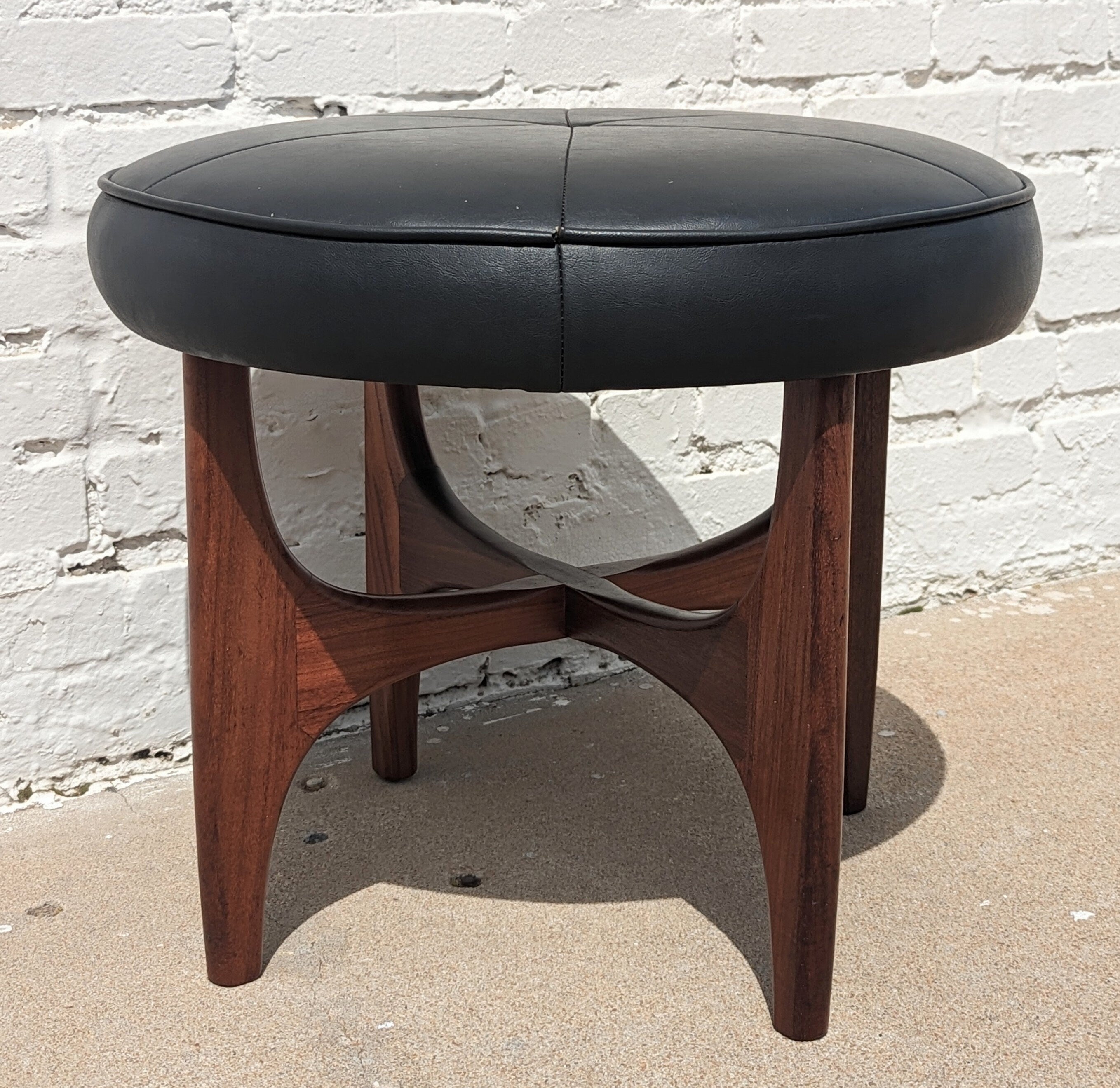 Mid Century English Modern Stool by G Plan