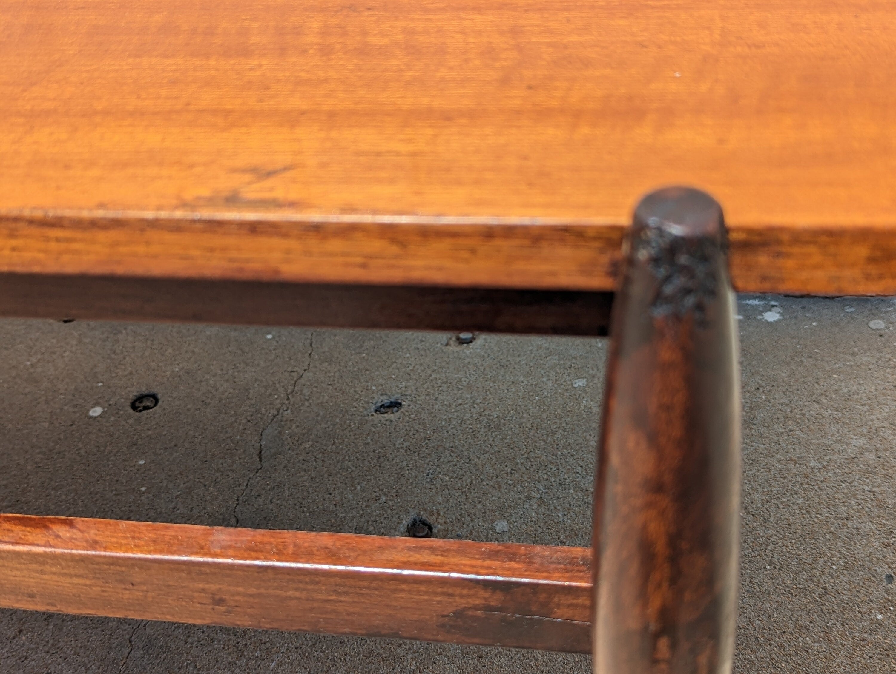 Mid Century Modern Italian Teak Dining Table