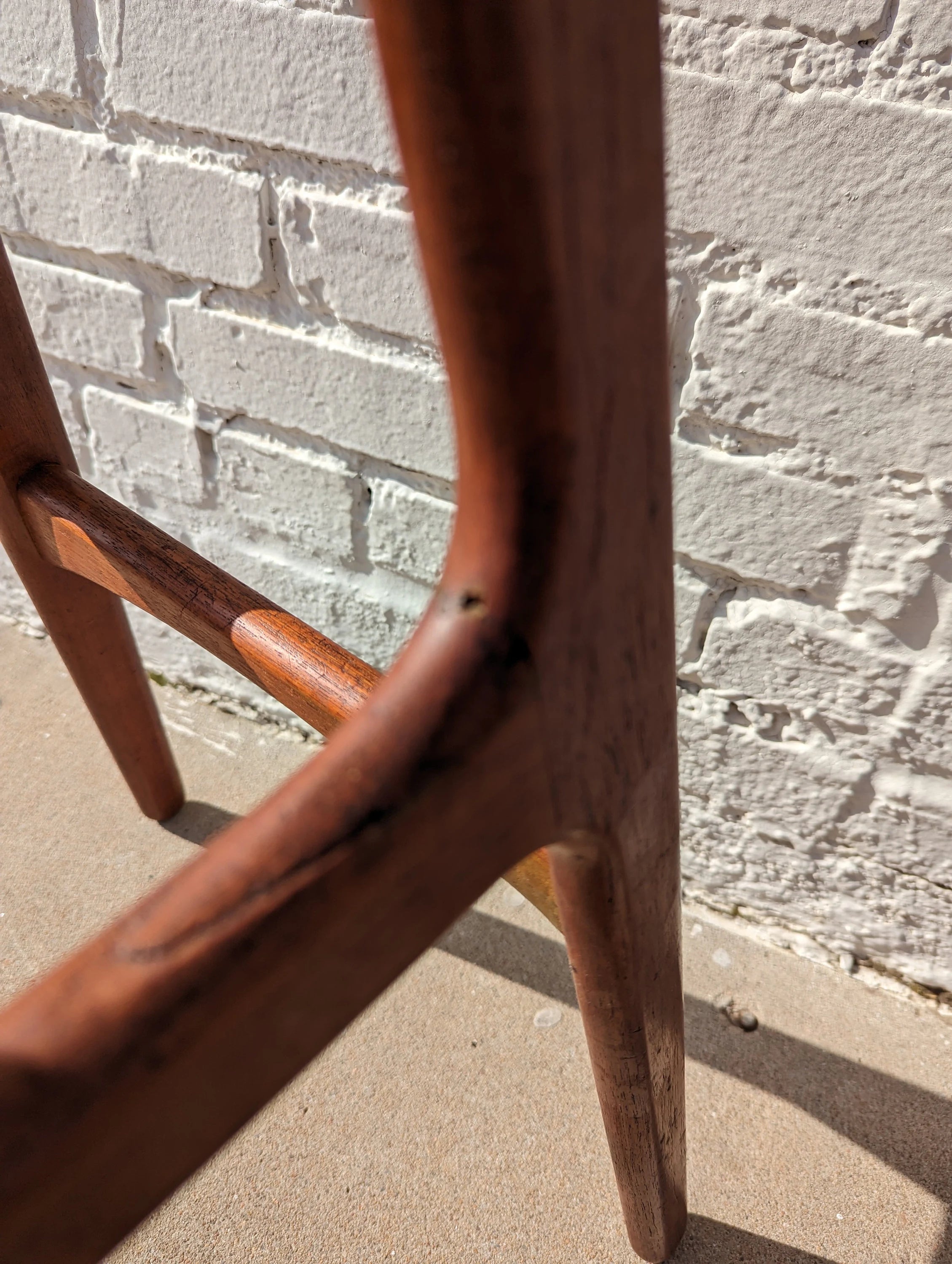 Mid Century Danish Modern Eric Buch Teak Barstools