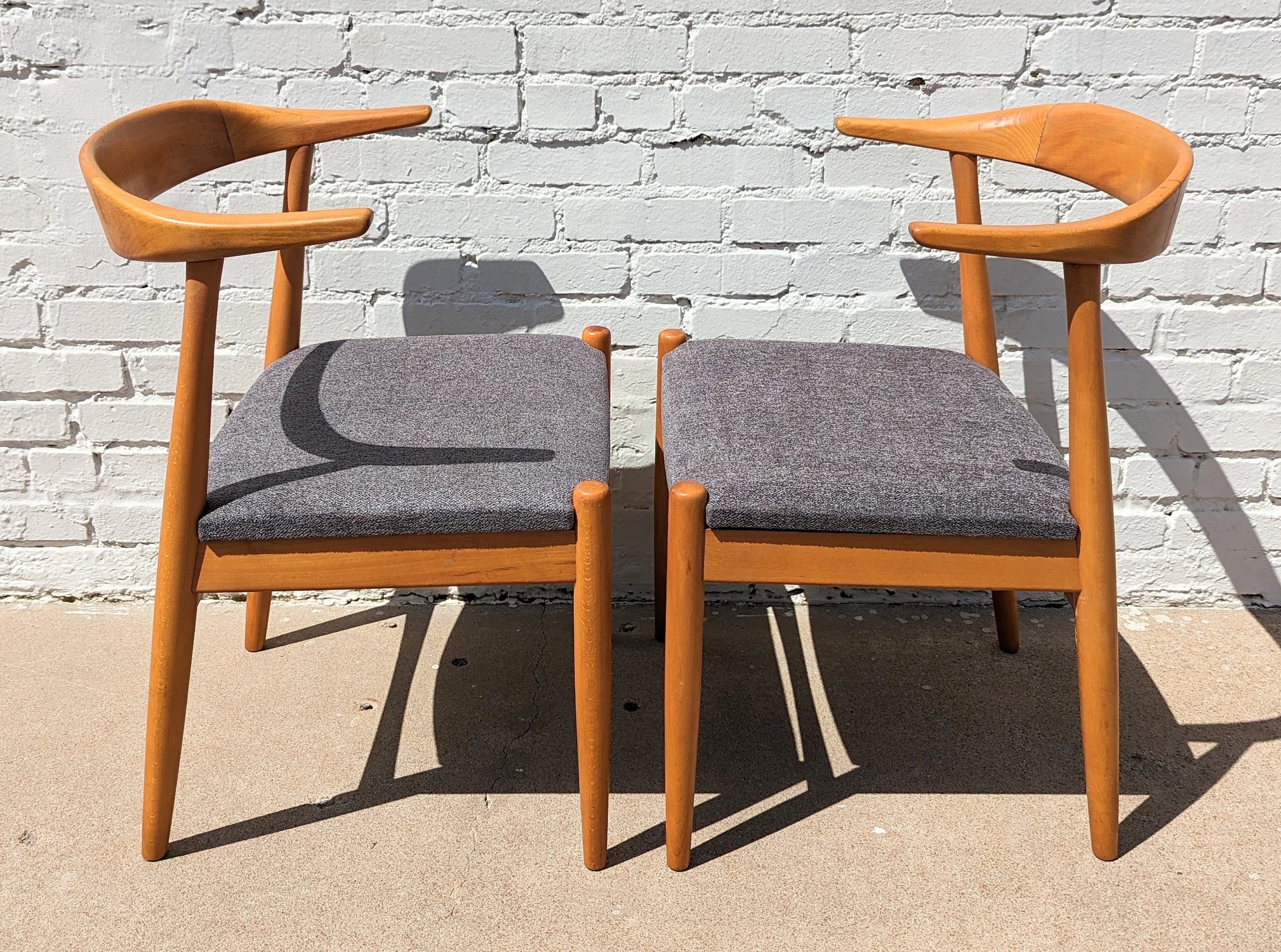 Mid Century Danish Modern Dining Chairs