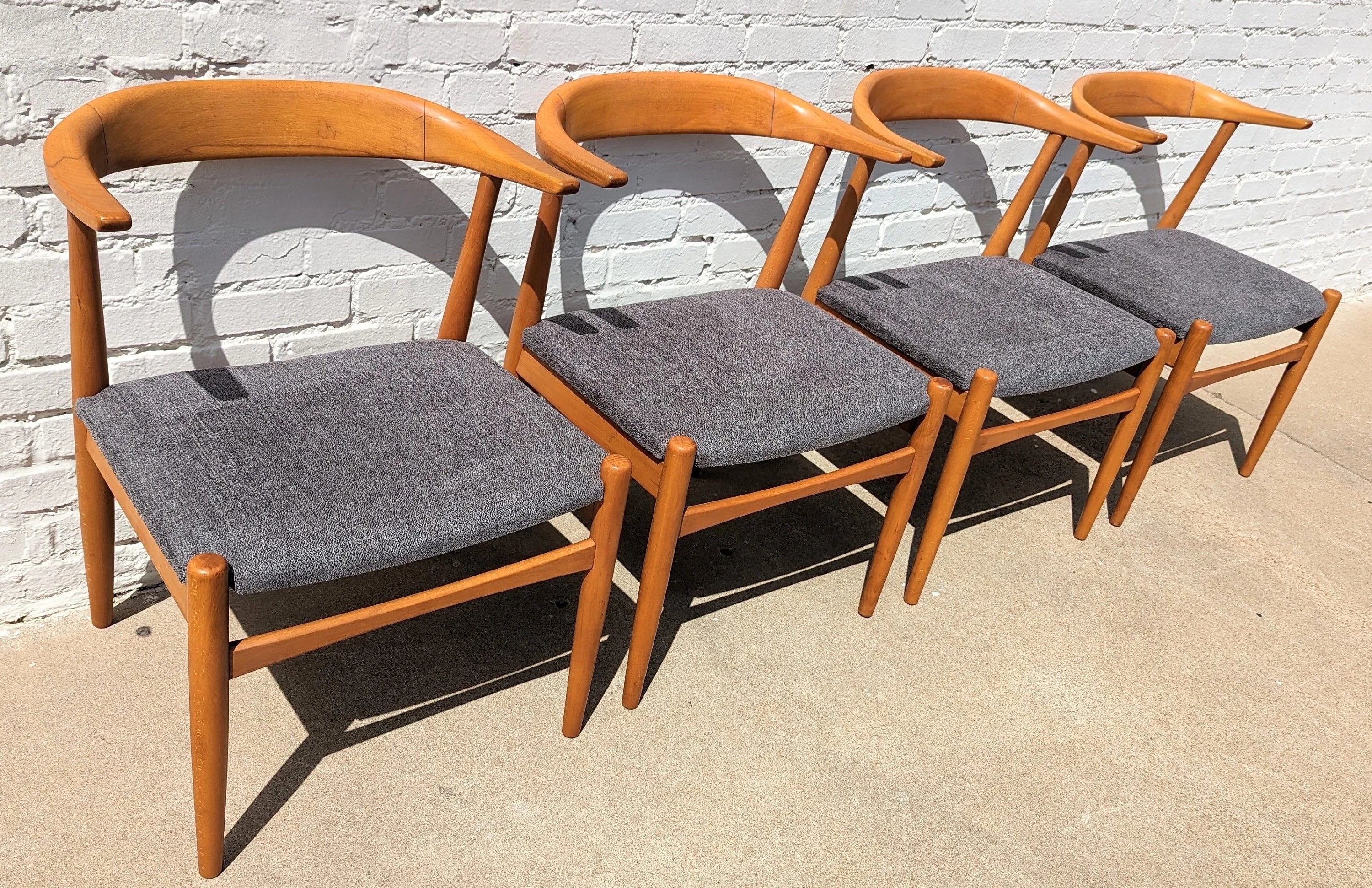 Mid Century Danish Modern Dining Chairs