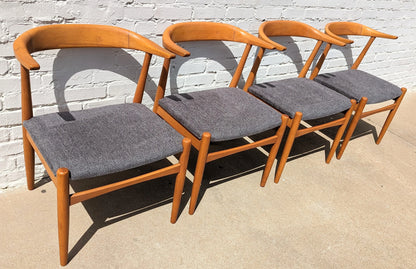 Mid Century Danish Modern Dining Chairs
