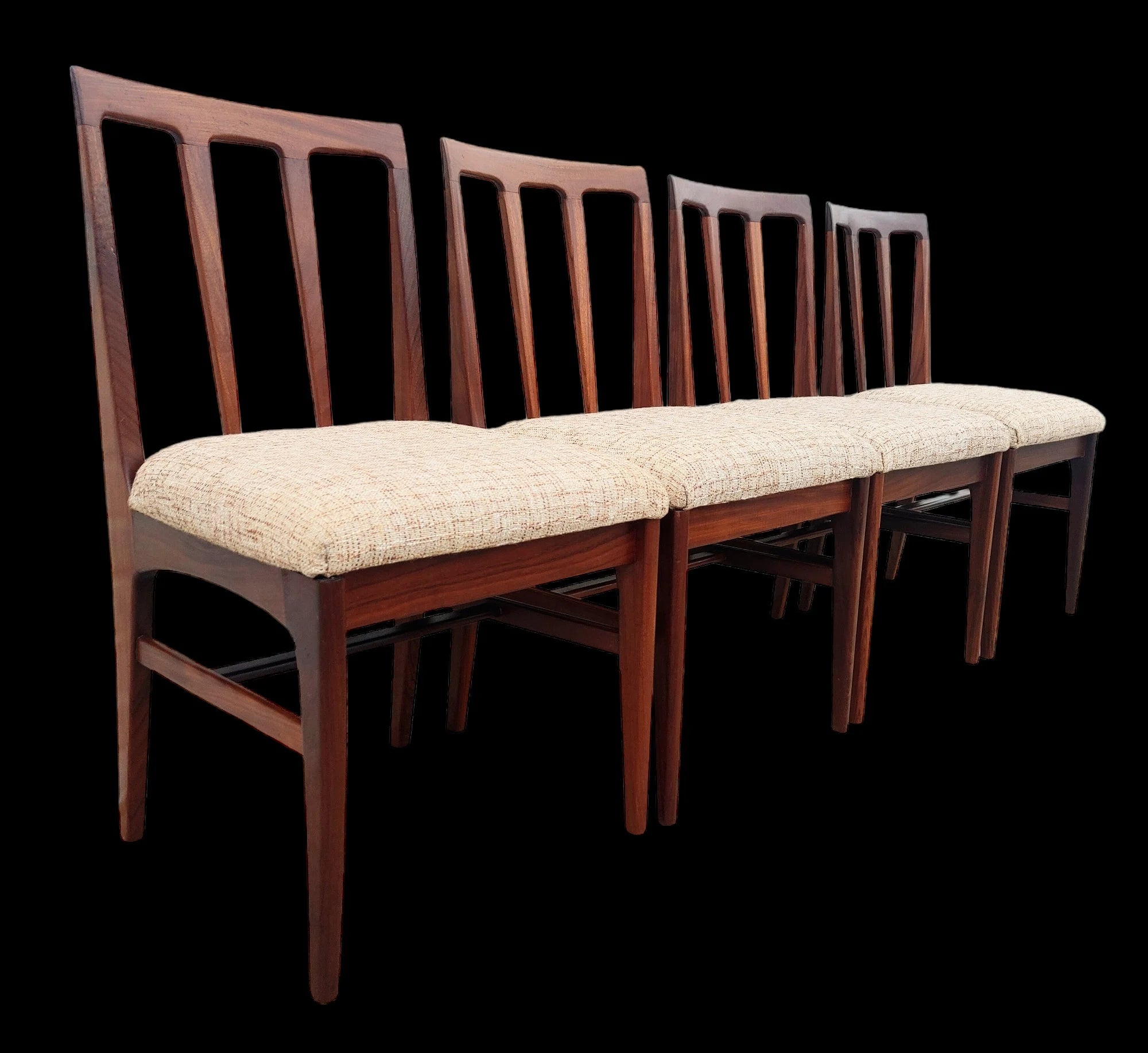 Mid Century English Modern Dining Chairs by Younger