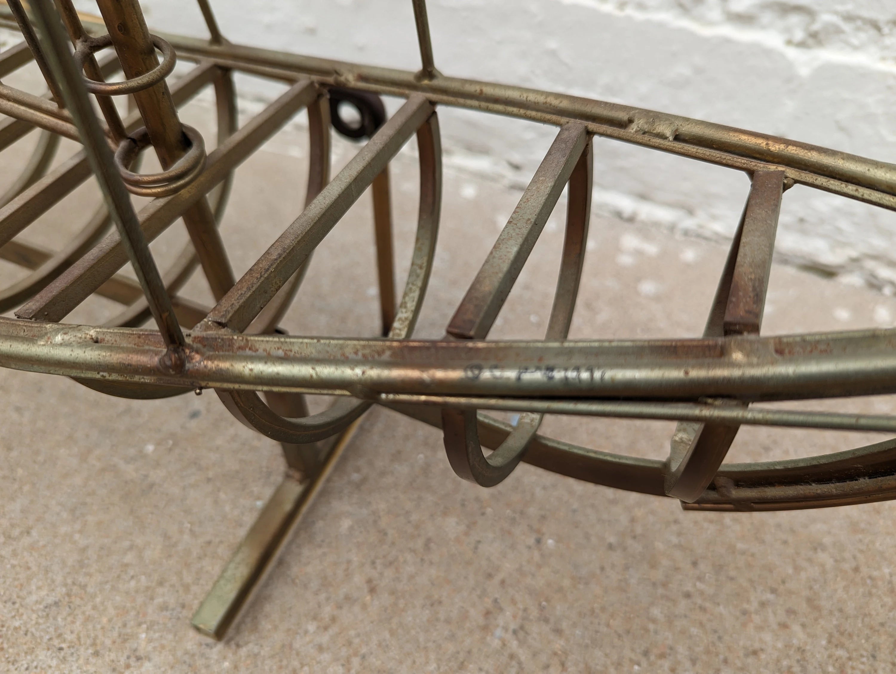 Mid Century Modern C Jere Large Ship