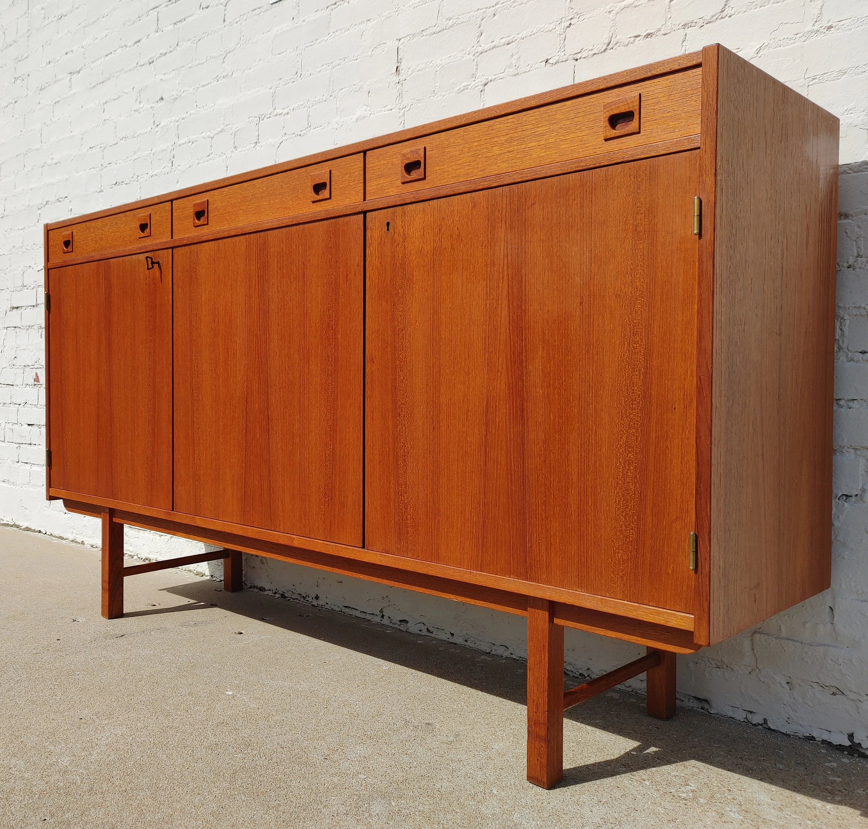 Mid Century Danish Modern Teak Cabinet