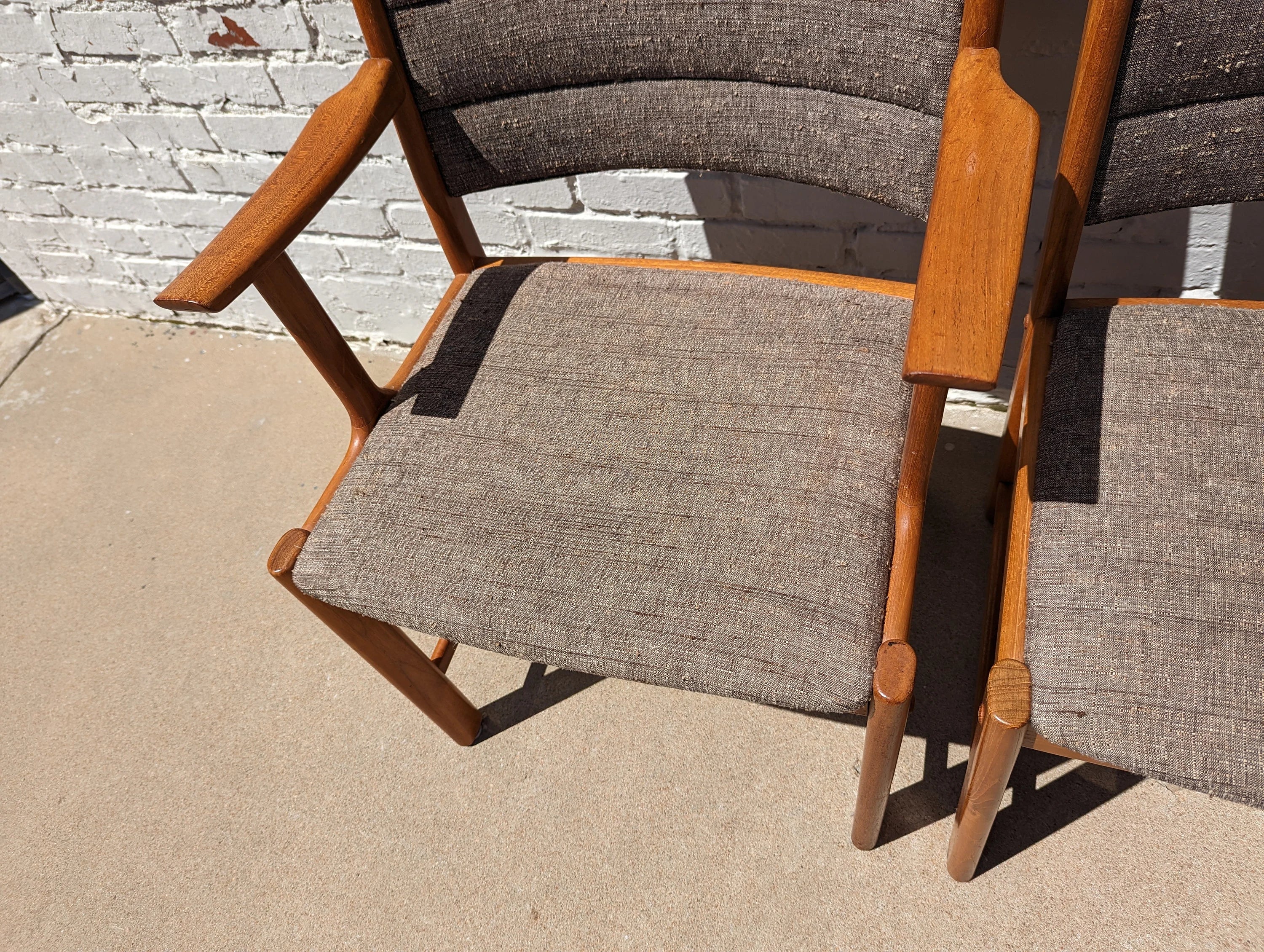 Mid Century Modern Danish Teak Dining Chairs