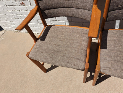 Mid Century Modern Danish Teak Dining Chairs