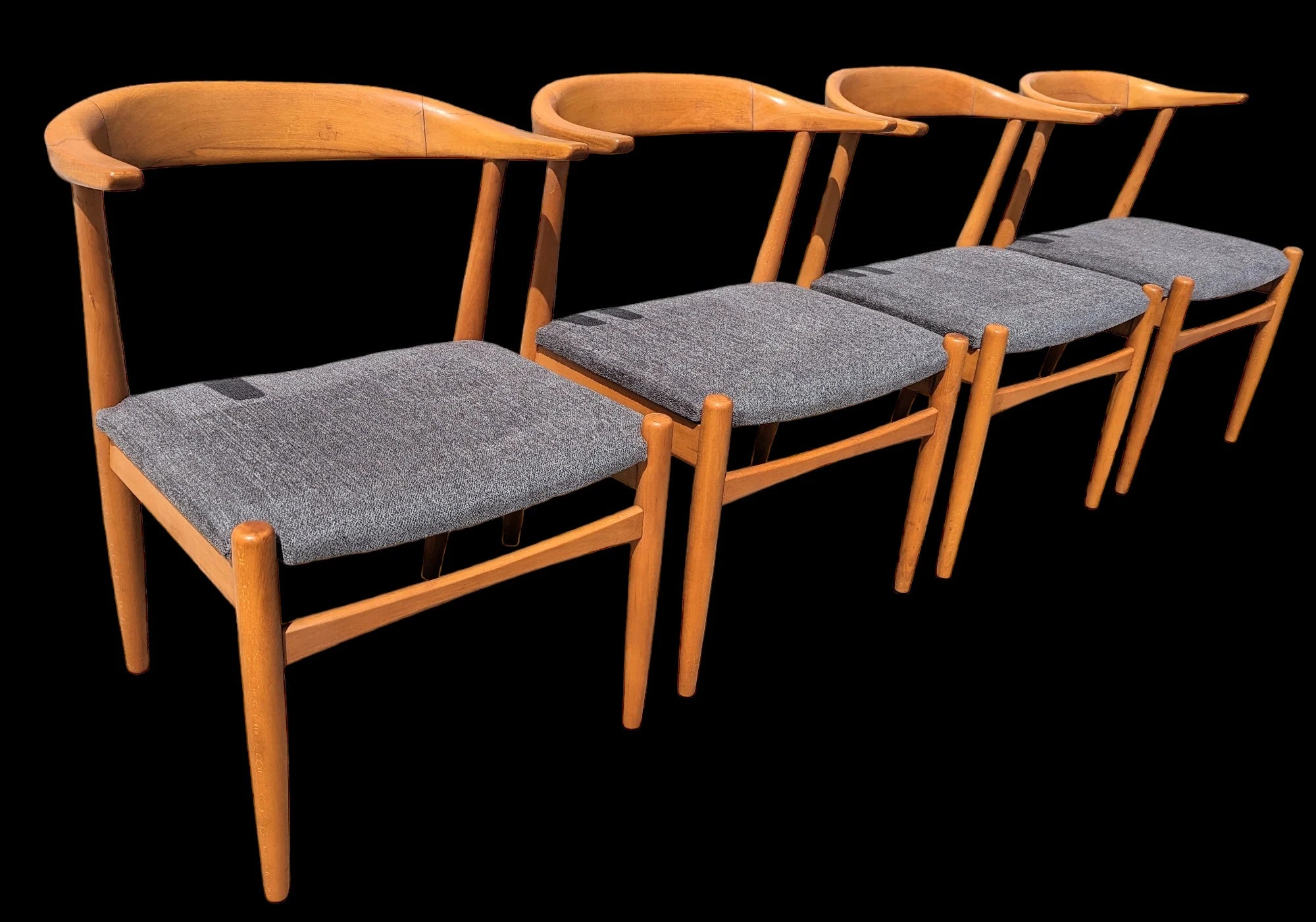 Mid Century Danish Modern Dining Chairs