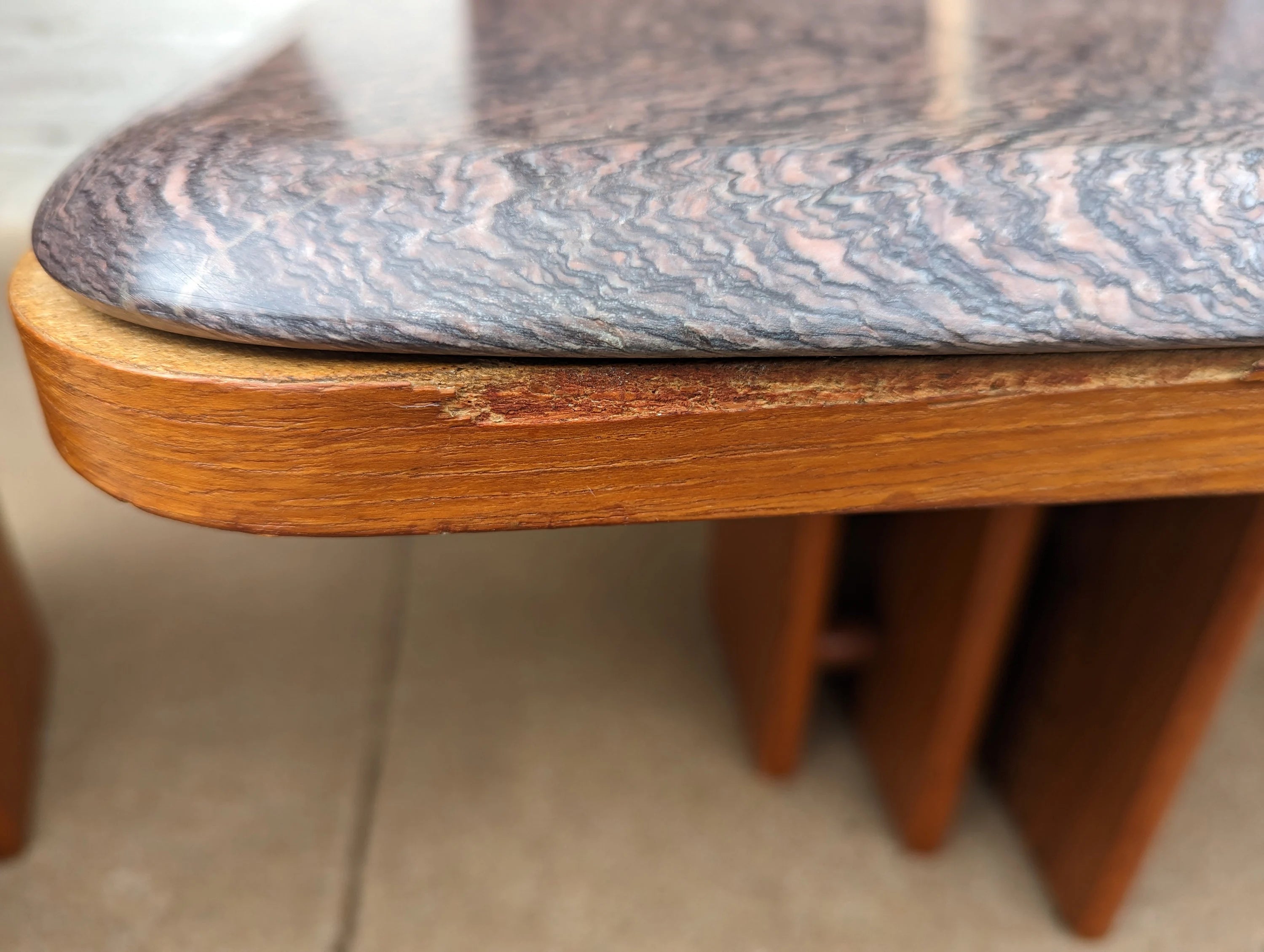 Mid Century Danish Modern Coffee Table by Marmorhuset