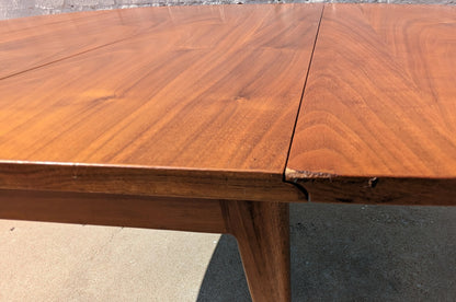 Mid Century Modern Jens Risom Walnut Coffee Table