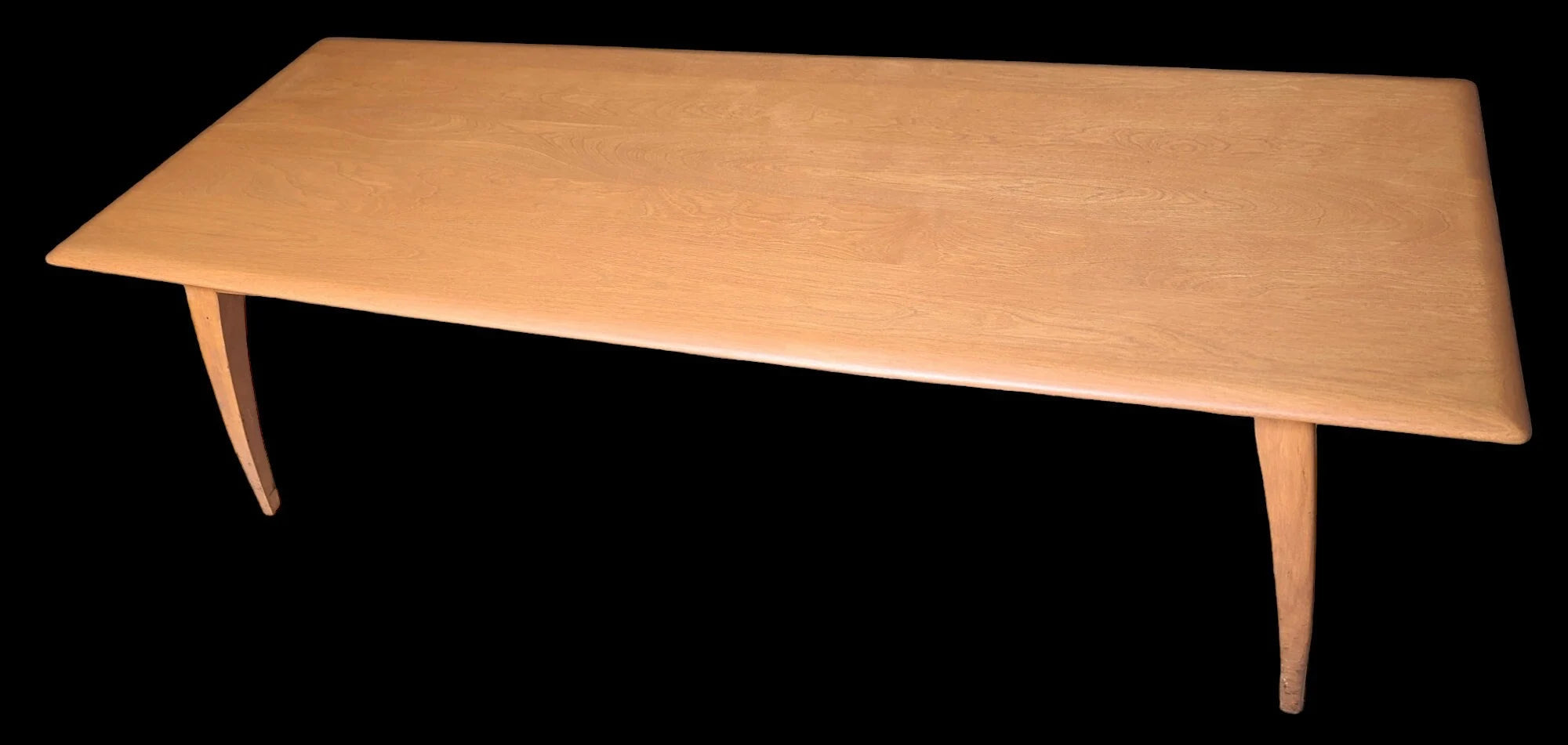 Mid Century Modern Heywood Wakefield Solid Birch Coffee Table