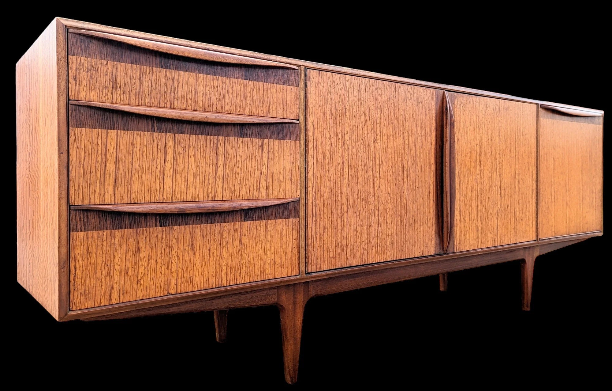 Mid Century Modern Teak Credenza by McIntosh