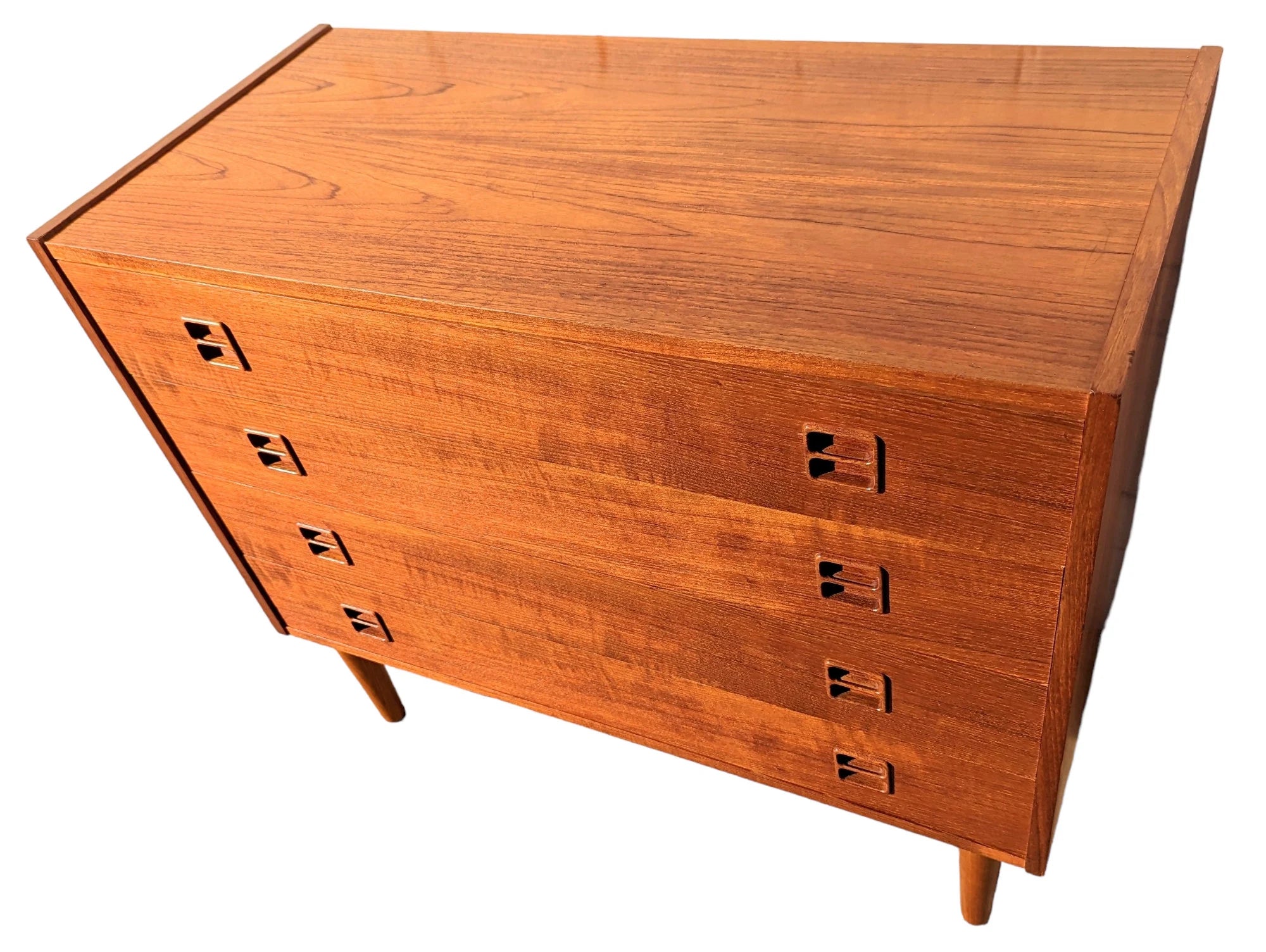 Mid Century Danish Modern Teak Dresser