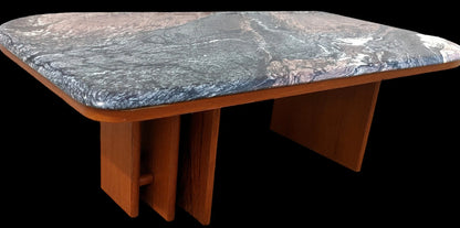 Mid Century Danish Modern Coffee Table by Marmorhuset