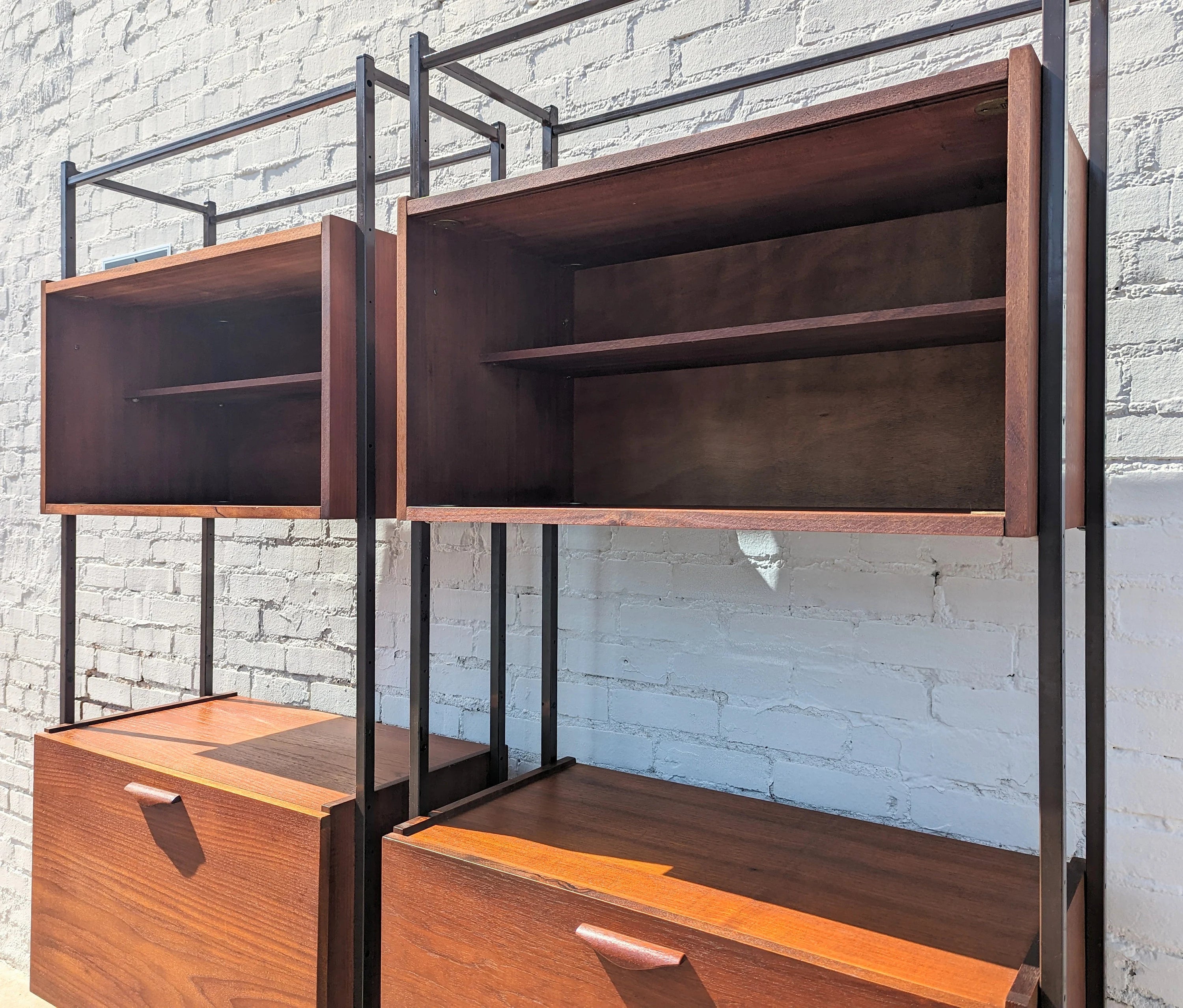 Mid Century Modern Teak Wall Units